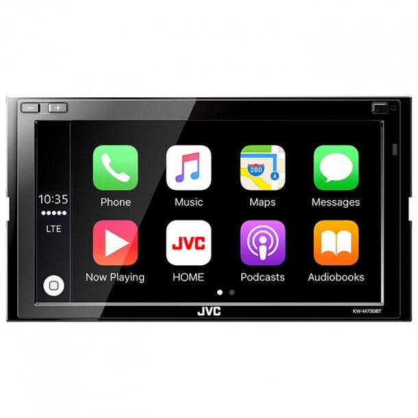 JVC autoradio KWM730BT 2 DIN App Radio / Carplay & Android